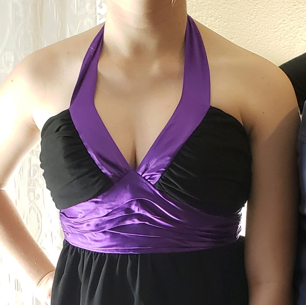 Betsey Johnson party dress with silk tie back